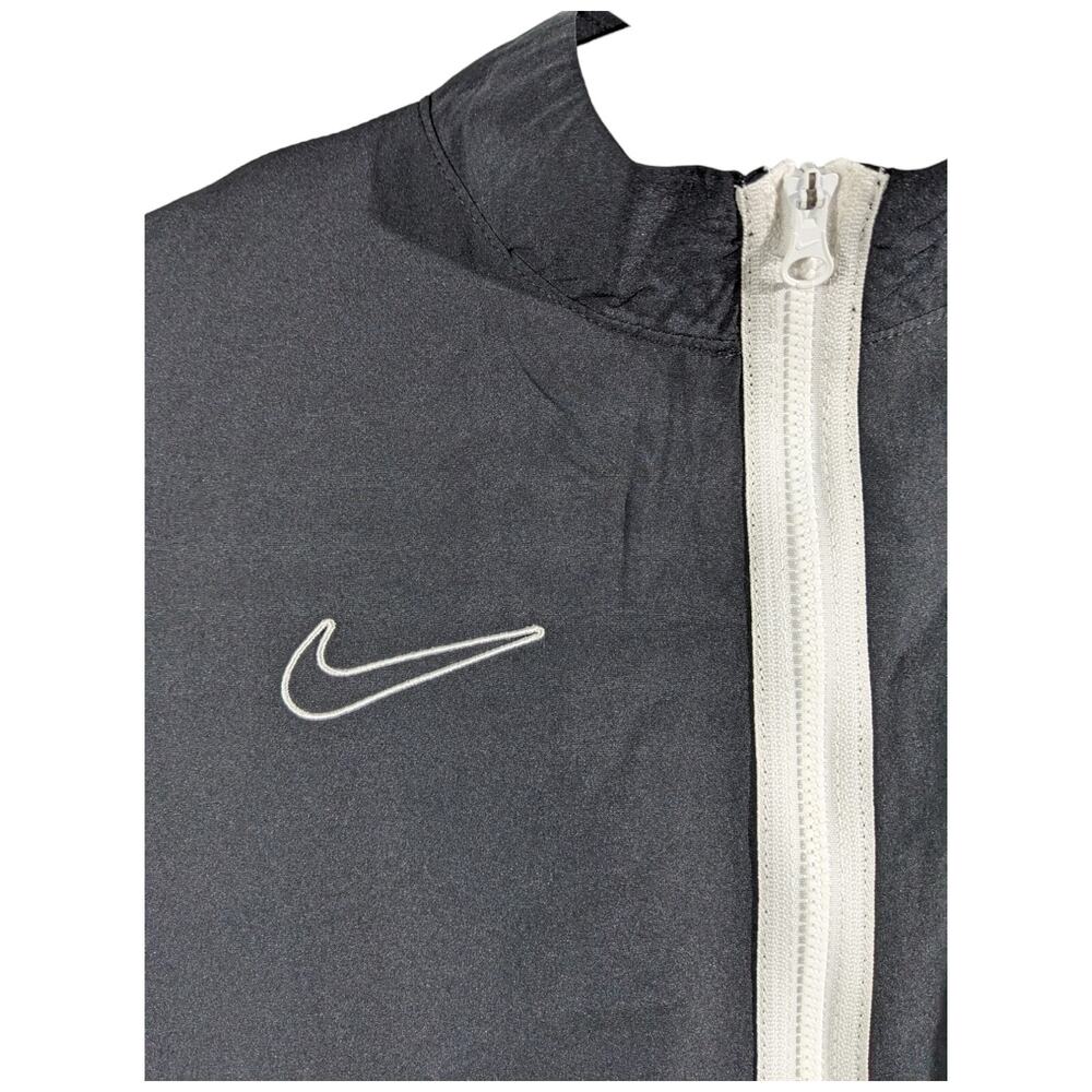 Womens Black DRY Full Zip Stretch Long Sleeve Track Jacket Nike Medium M
